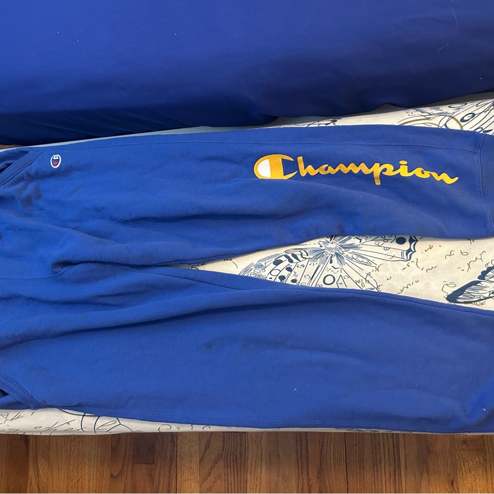 Champion Royal Blue Athletic Sweatpants